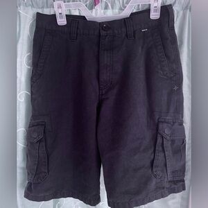 Men’s Hurley navy blue cargo shorts size 29